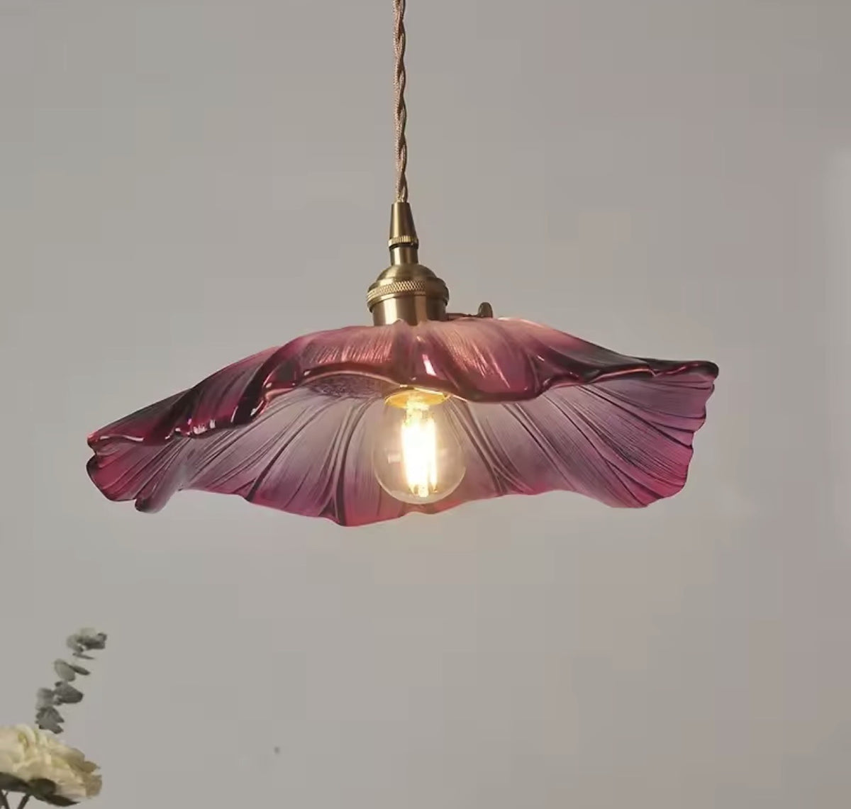 Fleur Glass Pendant