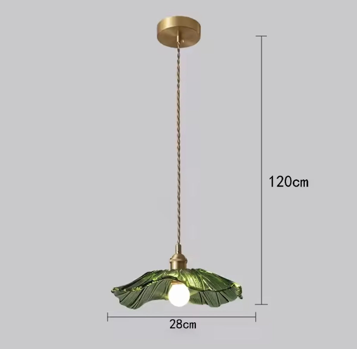 Fleur Glass Pendant